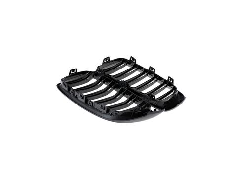BMW 4 SERISI F32 2013-2019 IÇIN UYUMLU M4 PANJUR (CIFT CIZGI BÖBREK) PIANO BLACK